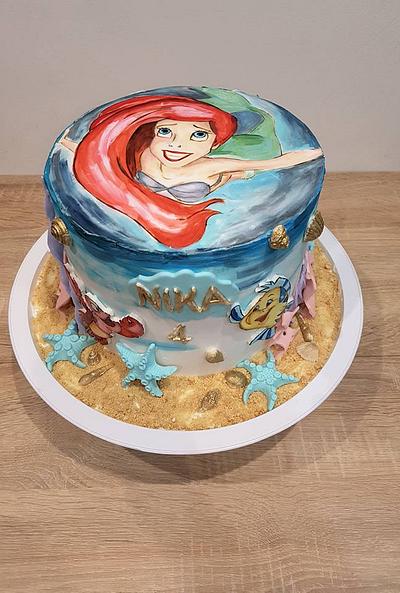 Little Mermaid - Cake by Olivera Vlah