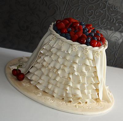 Wedding Skirt - Cake by Sweetz Cakes