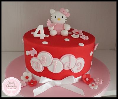 hello kitty cake - Cake by  Utterly Charming Cakes