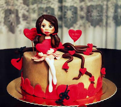 Valentine's Cake - Cake by Il Granello di Pepe Cakes&Co