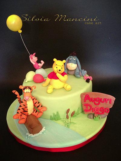 Winnie and his friends  - Cake by Silvia Mancini Cake Art