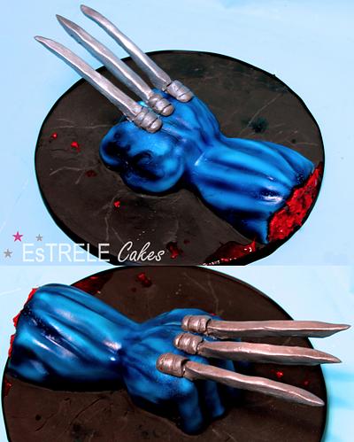 Wolverine's Claw - Cake by Estrele Cakes 
