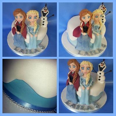 Frozen Cake - Cake by Tracey