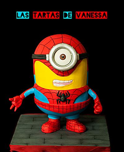 Minion Spiderman - Cake by Vanessa Rodríguez