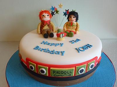 Rosie & Jim Birthday cake - Cake by Caketastic Creations