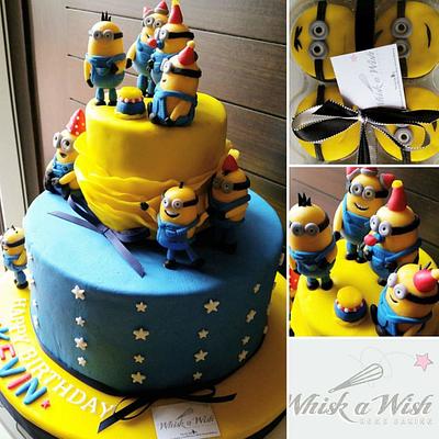Minions cake - Cake by whisk a wish homebaking