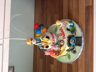 Children's character cake - Cake by thecakeproject