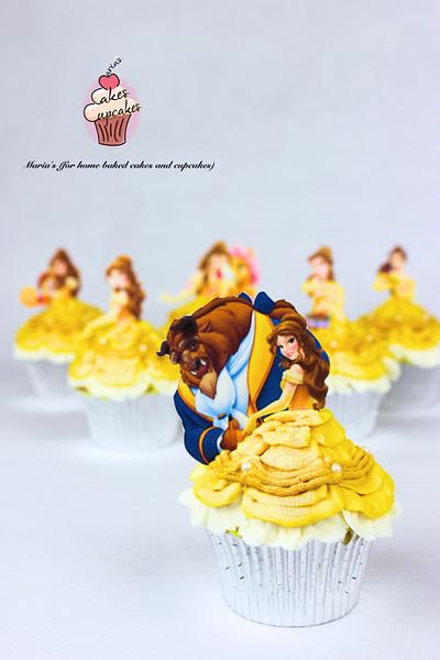Beauty and The Beast Cupcakes - Cake by Maria's