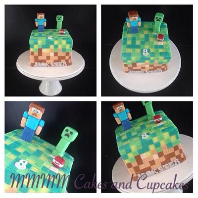 Minecraft - Cake by Mmmm cakes and cupcakes