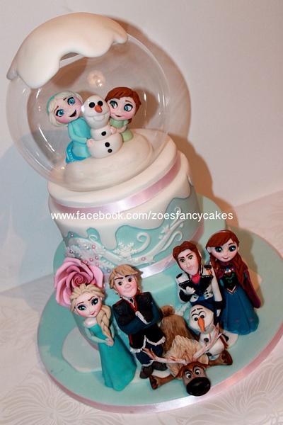 Frozen...full cast - Cake by Zoe's Fancy Cakes