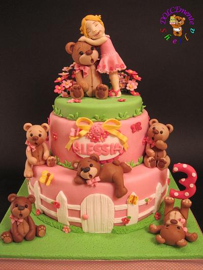 Sweet bears - Cake by Sheila Laura Gallo