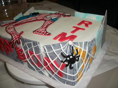 Spiderman Cake - Cake by Li'l Cakes and More