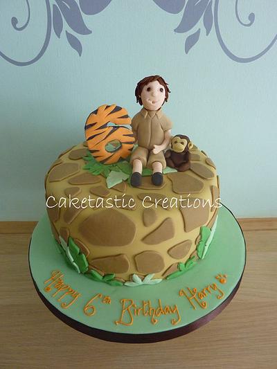 Jungle themed Cake - Cake by Caketastic Creations