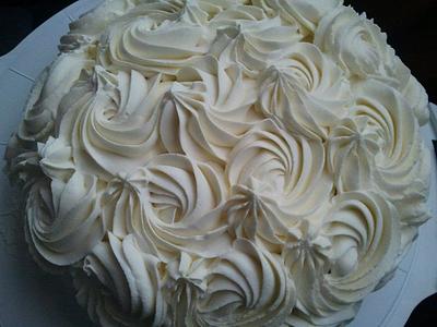 White cake - Cake by Adrianapasticciando