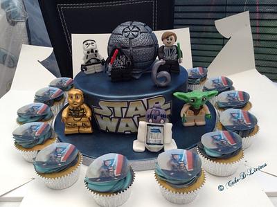 Star Wars Lego - Cake by Sweet Lakes Cakes