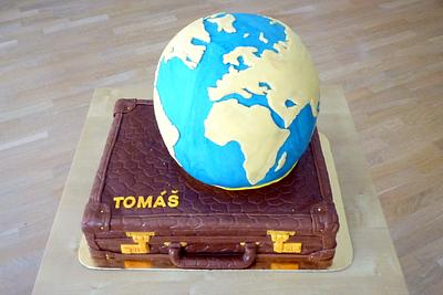 For a young globetrotter - Cake by Janka