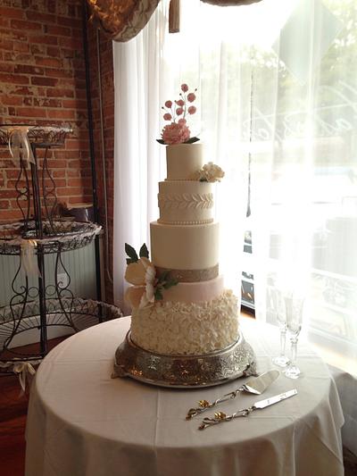 Allison's Wedding Cake - Cake by PamIAm