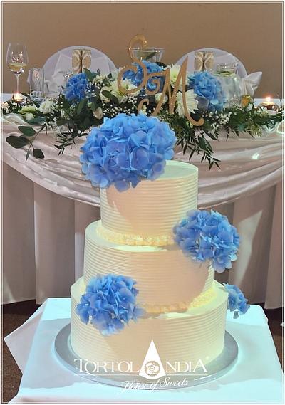 Creame wedding cake II. - Cake by Tortolandia