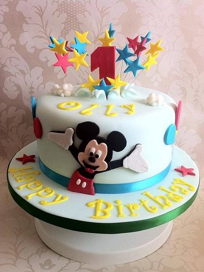 Mickey Mouse  - Cake by Carrie
