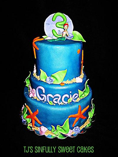 Little Mermaid Birthday Cake - Cake by Tyla Mann