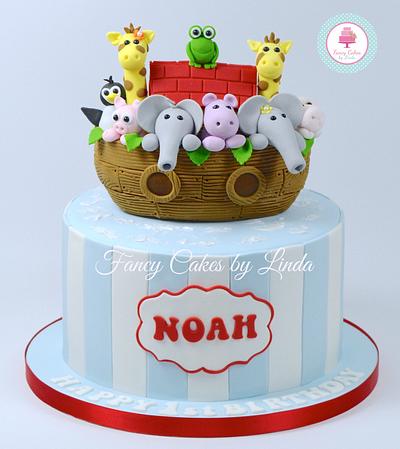 Noah's Ark Children's Novelty Birthday Cake - Cake by Ceri Badham