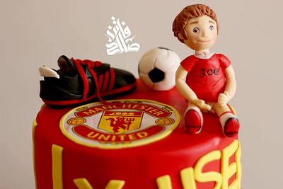 Manchester United cake - Cake by Faten_salah