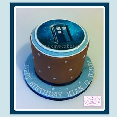 Dr Who Birthday Cake - Cake by Kays Cakes