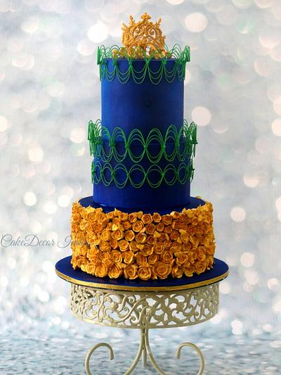 Sapphire Charm  - Cake by Prachi Dhabaldeb