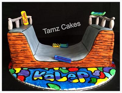 Skate Park Cake - Cake by Tammy