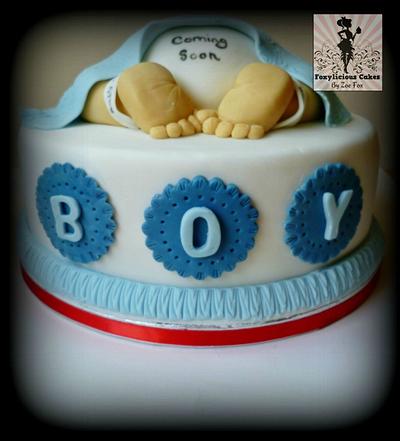 Baby Shower Cake - Cake by Sweet Foxylicious