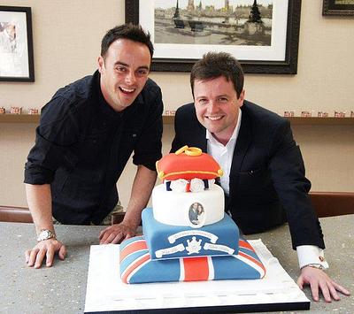 Ant & Dec's Royal Wedding Garden Party Cake - Cake by Symphony in Sugar