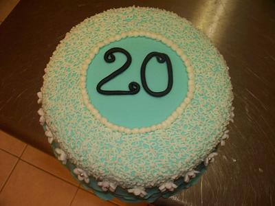 Jessie's 20th - Cake by mallorymaid