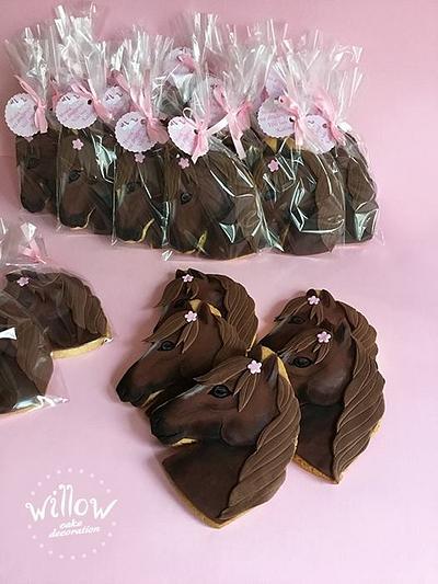 Horse cookies - Cake by Willow cake decorations