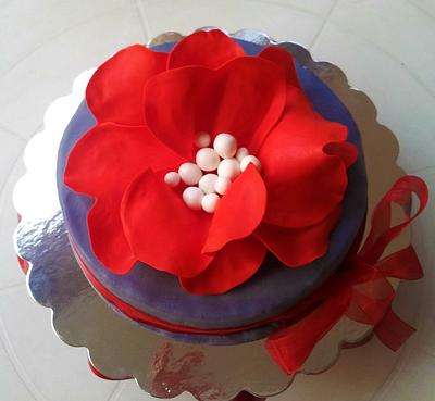 Red Elegance - Cake by miettes
