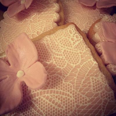 Lace cookies - Cake by jay