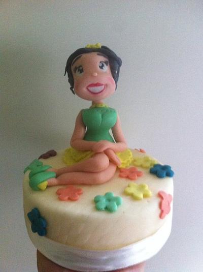 Beautiful girl - Cake by Noemielapdz