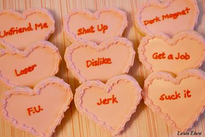 Singles' Awareness Day Cookies! - Cake by Loren Ebert