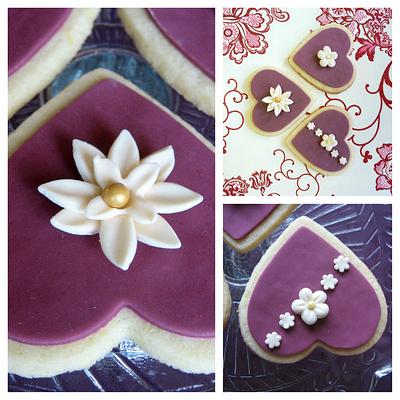 Vintage Valentine Cookies - Cake by miettes