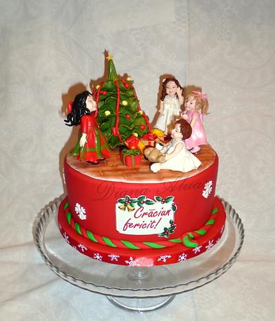 The childhood Christmas - Cake by  Diana Aluaş