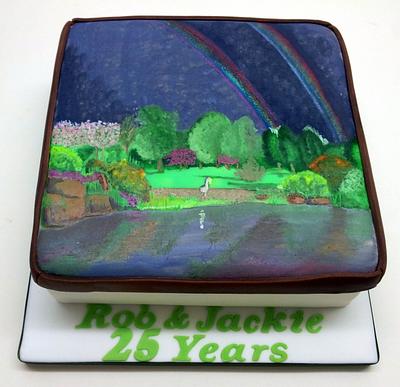 Anniversary Cake - Cake by Sarah Poole