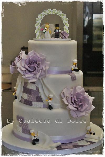 Lego wedding cake - Cake by Qualcosa di Dolce