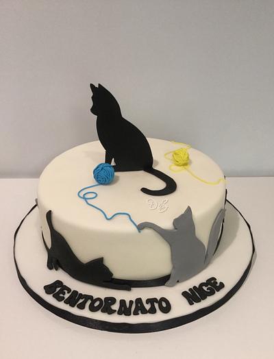  Cats cake - Cake by Donatella Bussacchetti