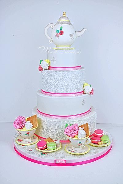 Tea time by Madl créations - Cake by Cindy Sauvage 