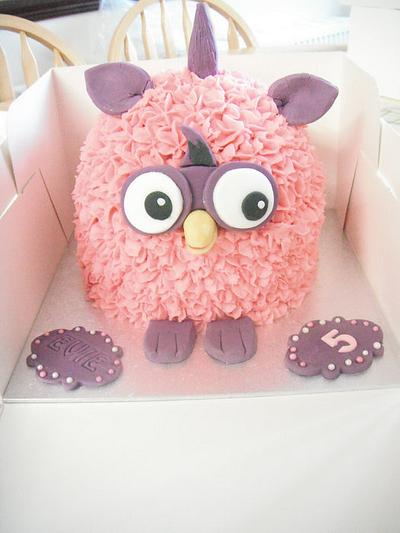 Pink Furby - Cake by Vanessa Platt  ... Ness's Cupcakes Stoke on Trent