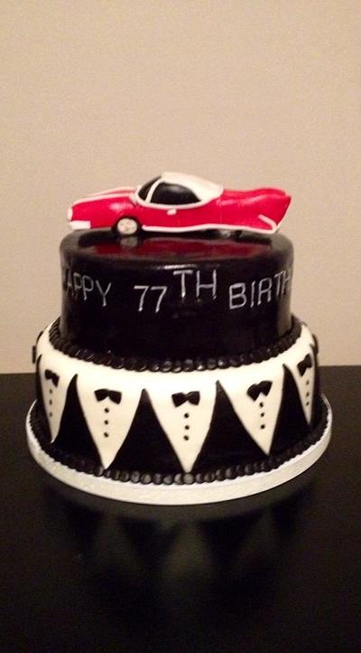 Car  cake  and  baby  shower  cake - Cake by Cakes by Biliana
