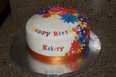 Bright Birthday Cake - Cake by AquariusB