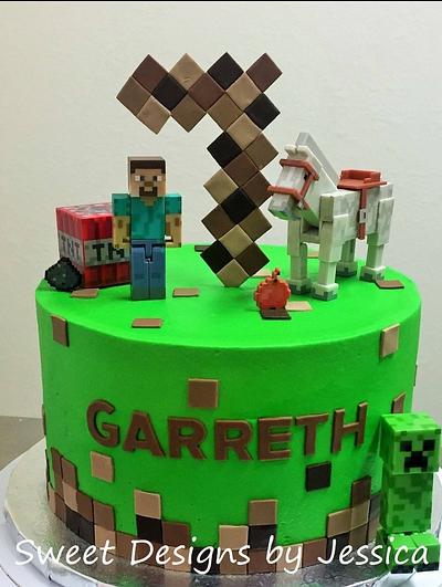 Garreth's 7th - Cake by SweetdesignsbyJesica