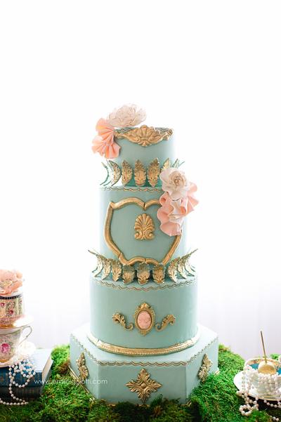 Rococo inspiration - Cake by Art Sucré by Mounia