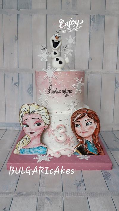 hand painted... - Cake by BULGARIcAkes