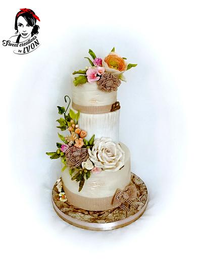 Natural wedding cake  - Cake by Ivon